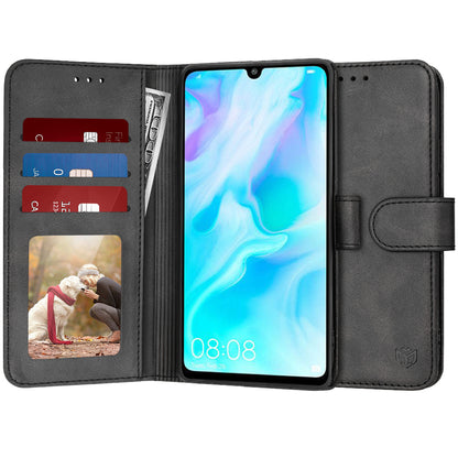 Etui do Huawei P30 lite New Edition / P30 lite, Techsuit, Diary Book, czarne