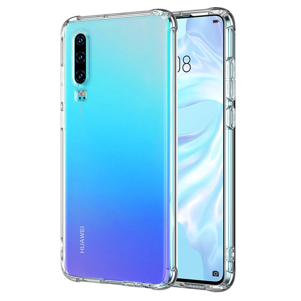 Etui na Huawei P30, Techsuit, Shockproof Clear, Przezroczyste