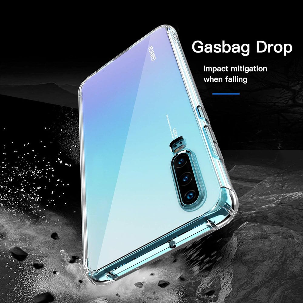 Etui na Huawei P30, Techsuit, Shockproof Clear, Przezroczyste