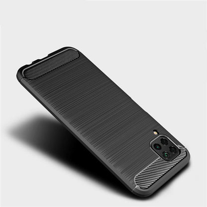 Etui do Huawei P40 lite 4G, Techsuit, Carbon, Czarny