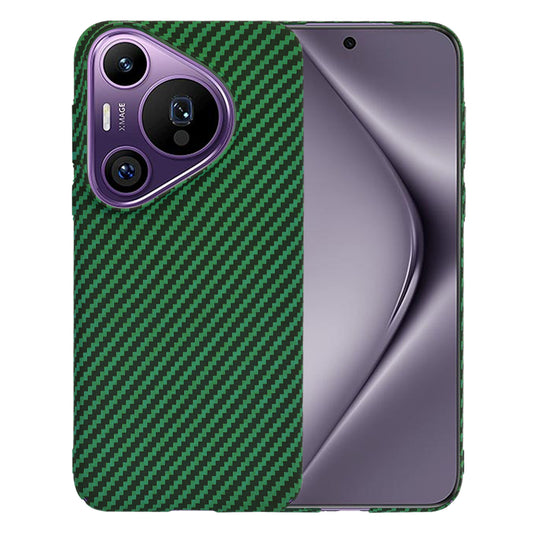 Etui do Huawei Pura 70 Pro, Techsuit, Carbonite FiberShell, Zielony