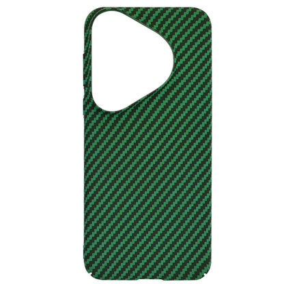 Case for Huawei Pura 70 Pro, Techsuit, Carbonite FiberShell, Green