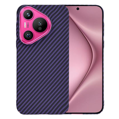Case for Huawei Pura 70, Techsuit, Carbonite FiberShell, Purple