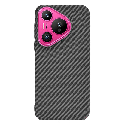 Etui do Huawei Pura 70, Techsuit, Carbonite FiberShell, czarne