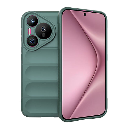 Etui na Huawei Pura 70, Techsuit, Magic Shield, Zielony