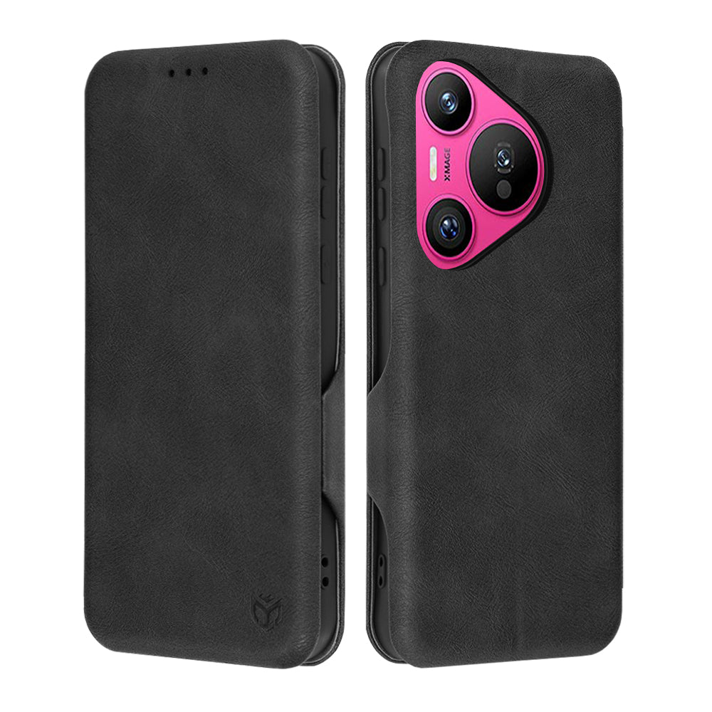 Etui do Huawei Pura 70, Techsuit, Safe Wallet Plus, czarne