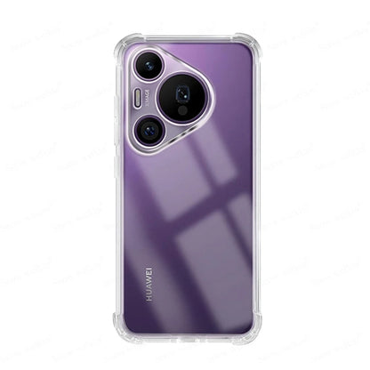 Case for Huawei Pura 70, Techsuit, Shockproof Clear, Transparent