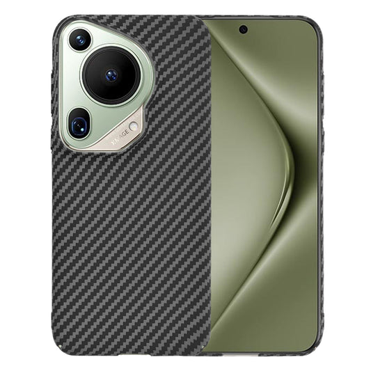 Etui do Huawei Pura 70 Ultra, Techsuit, Carbonite FiberShell, czarne