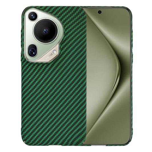 Etui do Huawei Pura 70 Ultra, Techsuit, Carbonite FiberShell, Zielony