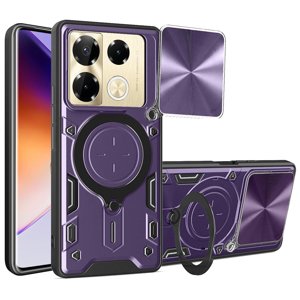 Case for Infinix Note 40 Pro+, Techsuit, CamGuard Pro, Purple