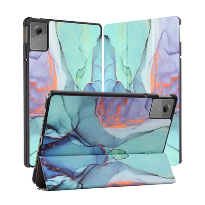 Etui na Lenovo Idea Tab 11, Techsuit, FoldPro Green Time, wielokolorowe