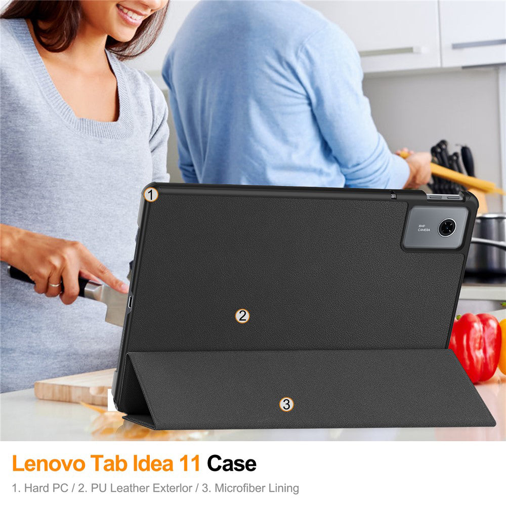 Etui na Lenovo Idea Tab 11, Techsuit, FoldPro, czarne