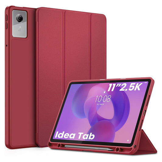Etui na Lenovo Idea Tab 11, Techsuit, FoldPro, Czerwony