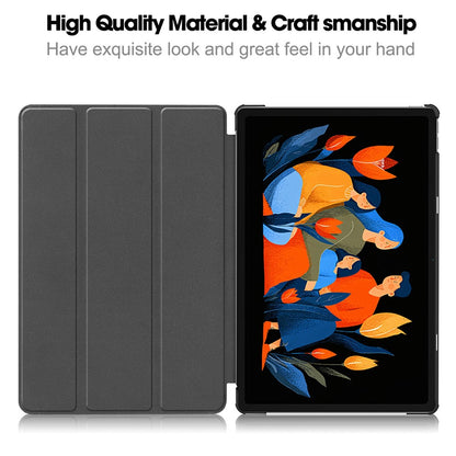 Etui na Lenovo Idea Tab Plus, Techsuit, FoldPro Butterfly, Wielokolorowe