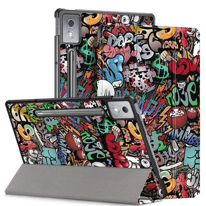 Case for Lenovo Idea Tab Pro, Techsuit, FoldPro Urban Vibe, Multicolor