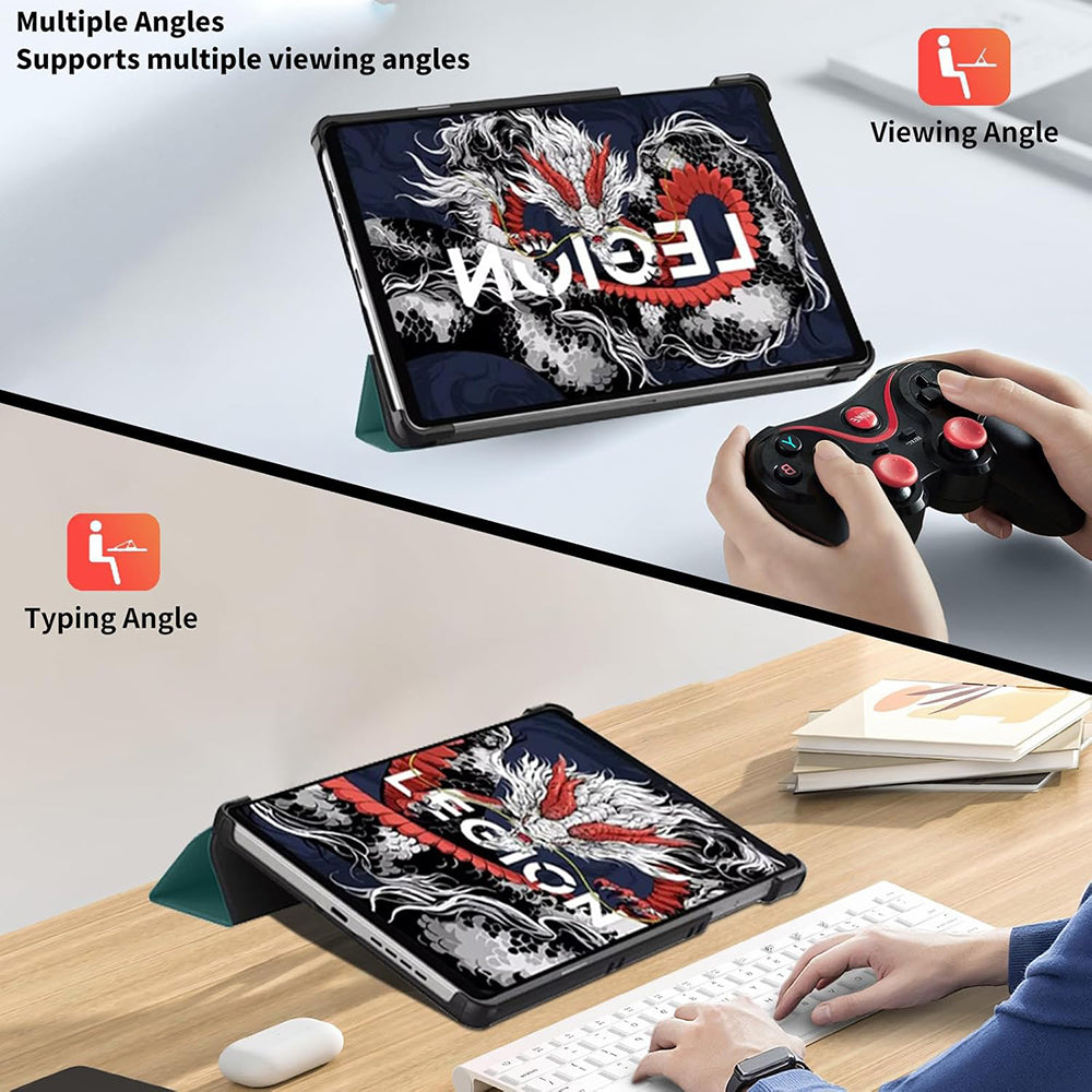 Etui na Lenovo Legion Y700 (2025), Techsuit, FoldPro Unicorn, Wielokolorowy