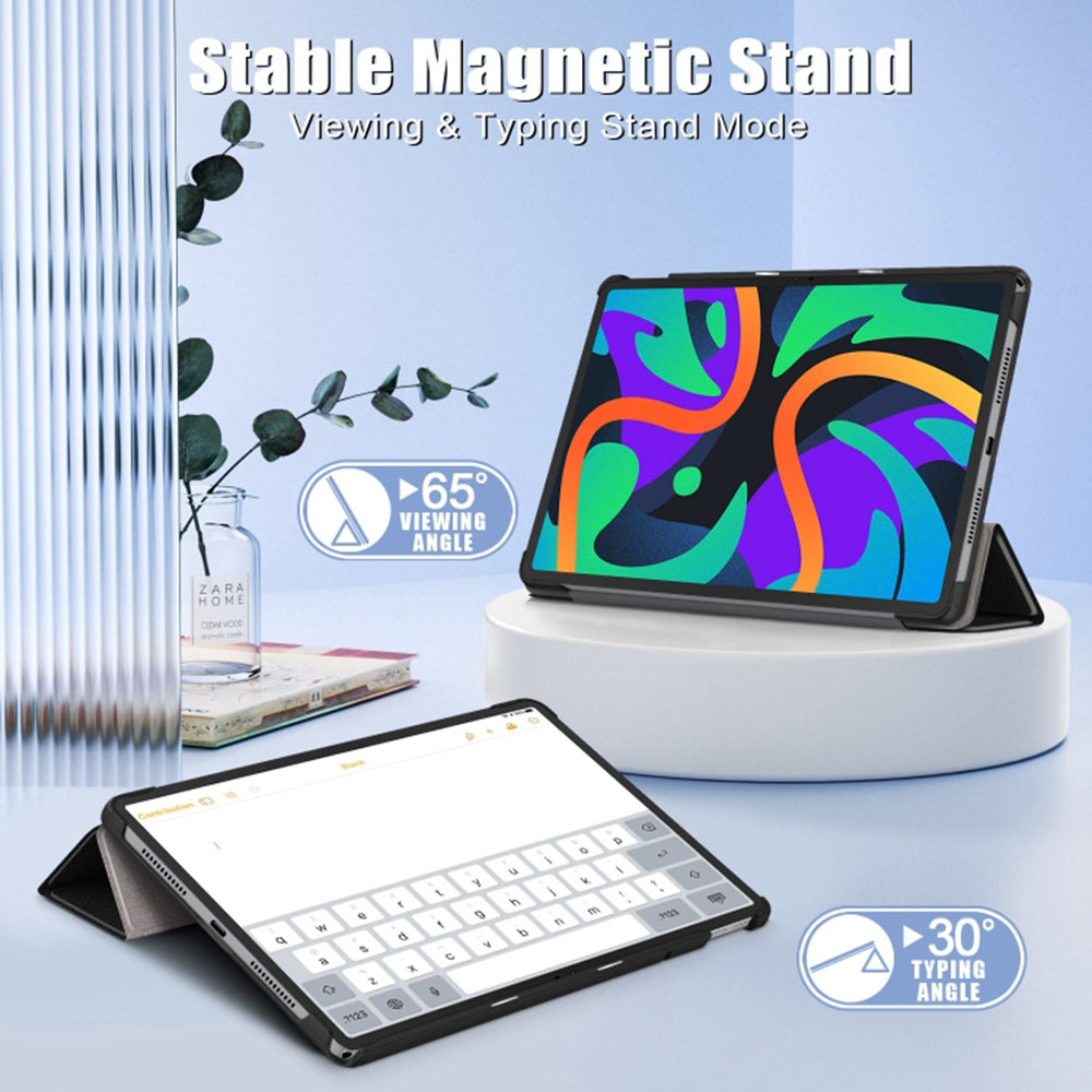 Case for Lenovo Tab M11, Techsuit, FoldPro Butterfly, Multicolor