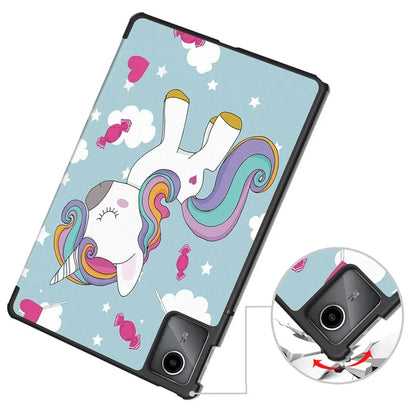 Etui na Lenovo Tab M11, Techsuit, FoldPro Unicorn, Wielokolorowe