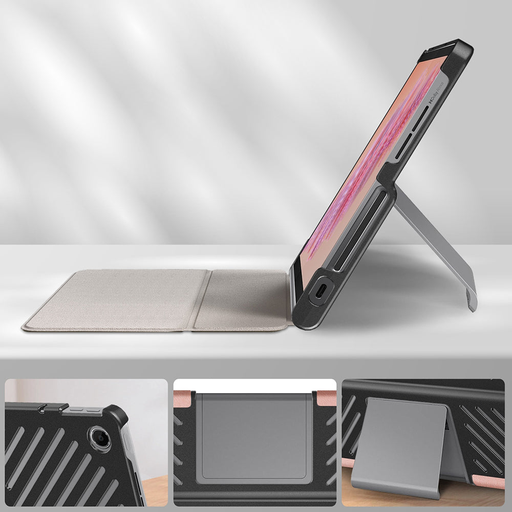 Etui na Lenovo Tab Plus 11,5 cala, Techsuit, FoldPro Unicorn, wielokolorowe