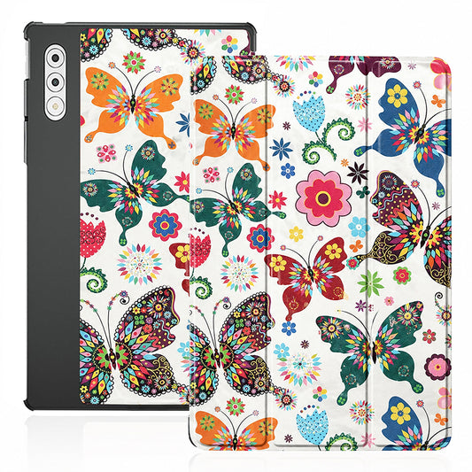 Etui do Lenovo Yoga Tab Plus, Techsuit, FoldPro Butterfly, wielokolorowe