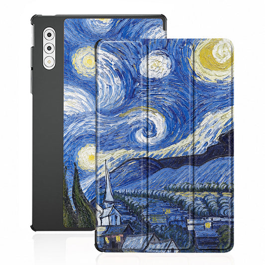 Etui na Lenovo Yoga Tab Plus, Techsuit, FoldPro Starry Night, wielokolorowe