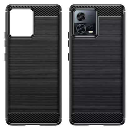 Etui do Motorola Edge 30 Fusion, Techsuit, Carbon, Czarny