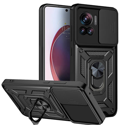 Etui na Motorola Edge 30 Ultra, Techsuit, CamShield, Czarna