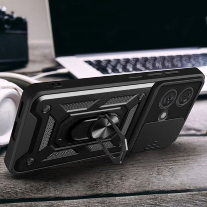 Etui na Motorola Edge 40 Neo, Techsuit, CamShield, Czarna