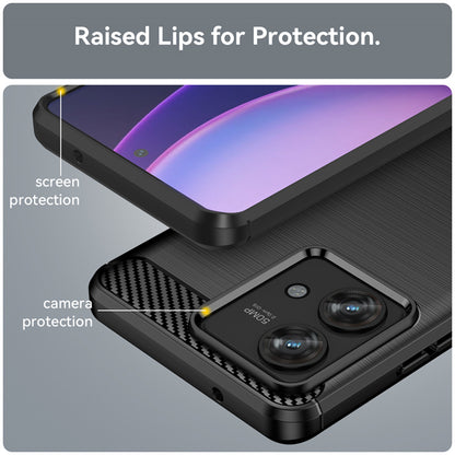 Etui do Motorola Edge 40 Neo, Techsuit, Carbon, Czarny