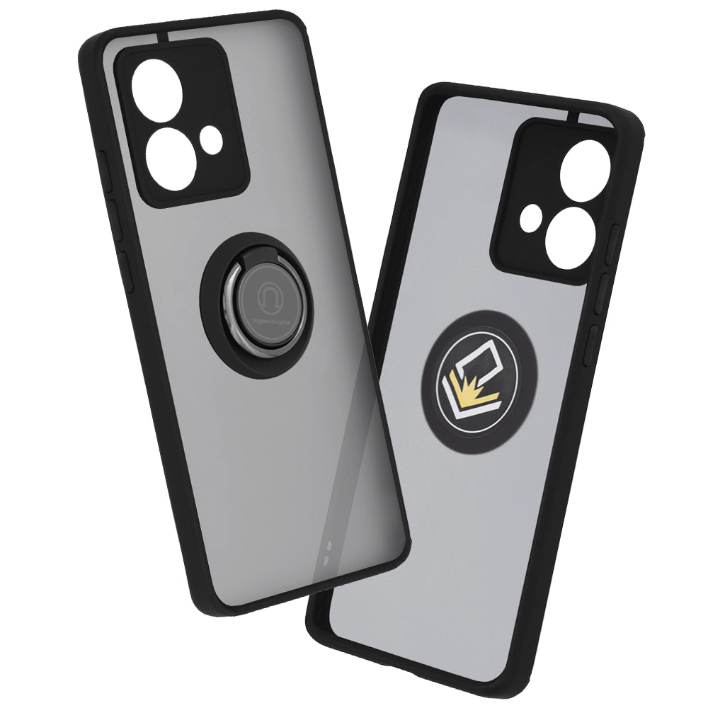 Etui na Motorola Edge 40 Neo, Techsuit, Glinth, czarne