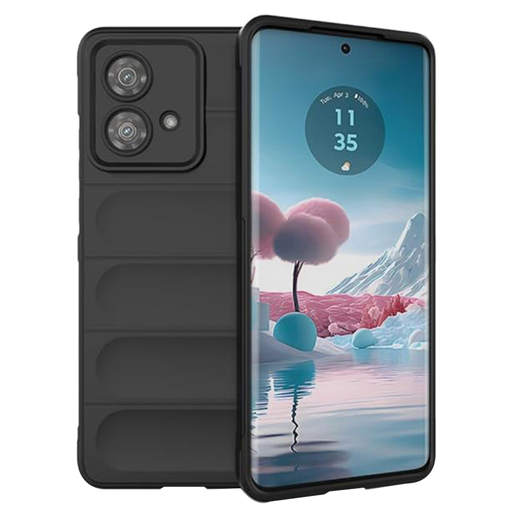 Etui na Motorola Edge 40 Neo, Techsuit, Magic Shield, czarne