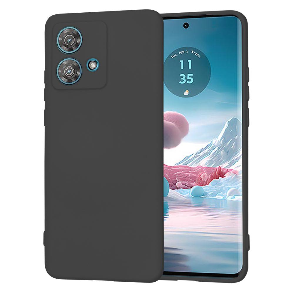 Etui na Motorola Edge 40 Neo, Techsuit, SoftFlex, czarne