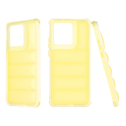 Etui na Motorola Edge 40 Neo, Techsuit, Wave Shield, Żółte