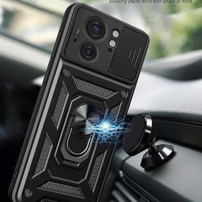 Etui na Motorola Edge 40, Techsuit, CamShield, czarne