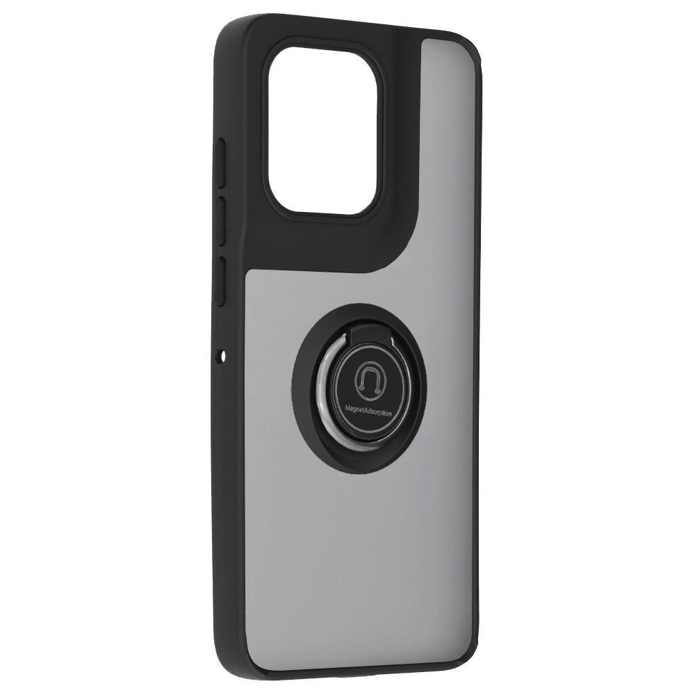 Etui na Motorola Edge 50 Neo, Techsuit, Glinth, czarne