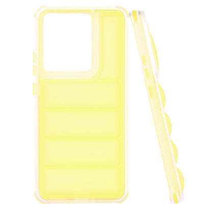Etui na Motorola Edge 50 Pro, Techsuit, Wave Shield, Żółte