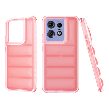 Etui na Motorola Edge 50 Pro, Techsuit, Wave Shield, Czerwony