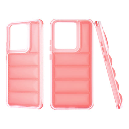 Etui na Motorola Edge 50 Pro, Techsuit, Wave Shield, Czerwony