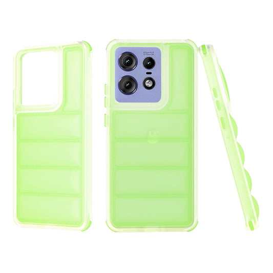 Etui na Motorola Edge 50 Pro, Techsuit, Wave Shield, Zielony