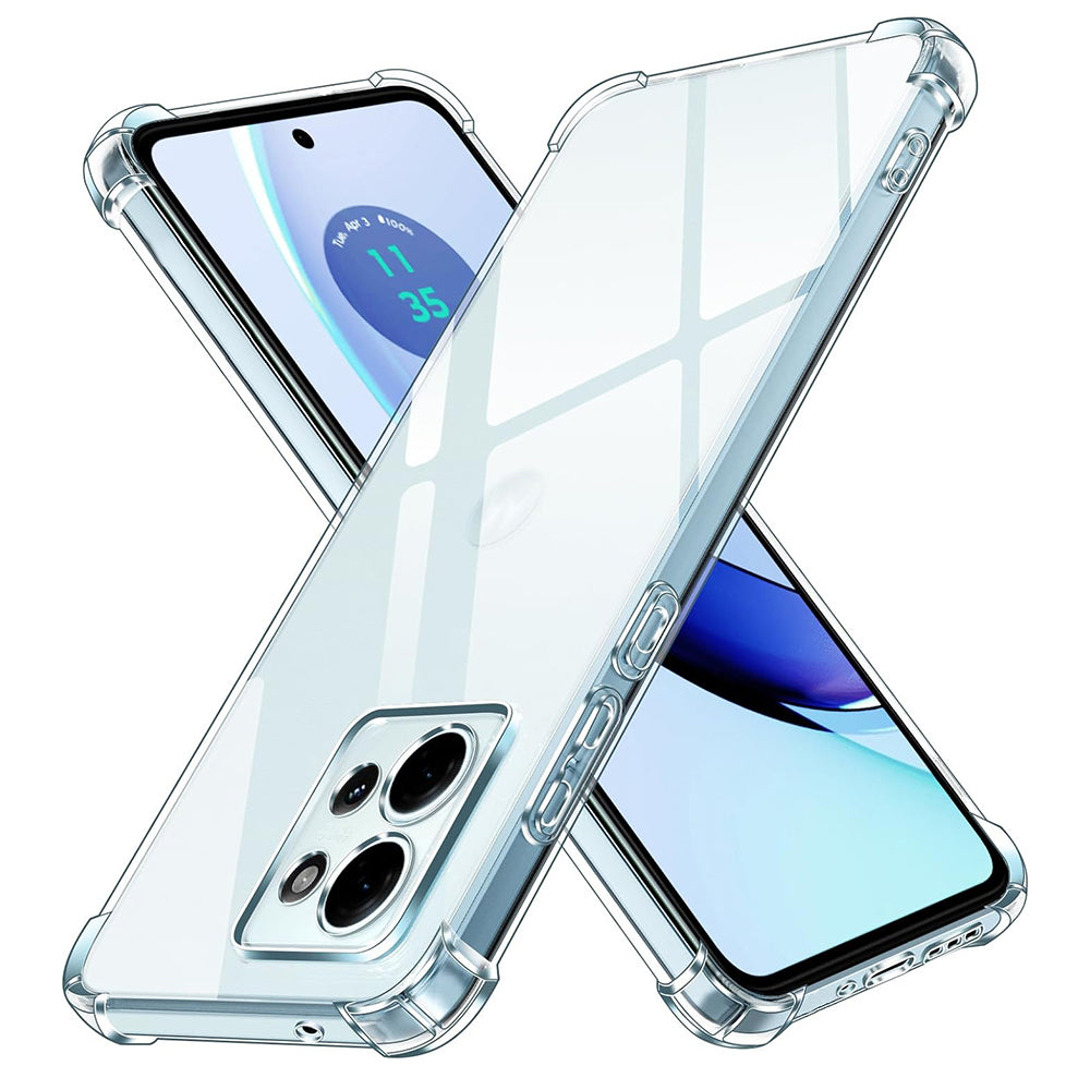 Etui na Motorola Edge 50, Techsuit, Shockproof Clear, Przezroczyste