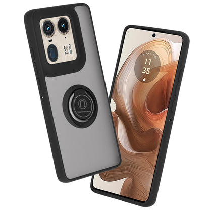 Etui do Motorola Edge 50 Ultra, Techsuit, Glinth, czarne