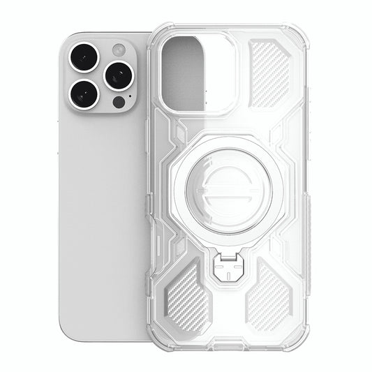Etui do Motorola Edge 60 Fusion / Edge 60, Techsuit, Carbon Shield Pro, Białe