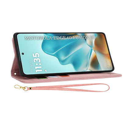 Case for Motorola Edge 60 Fusion / Edge 60, Techsuit, FlipCraft, Pink