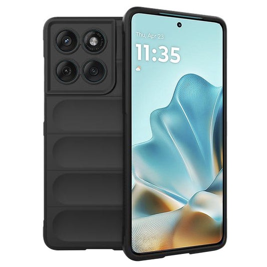 Etui na Motorola Edge 60 Fusion / Edge 60, Techsuit, Magic Shield, czarne