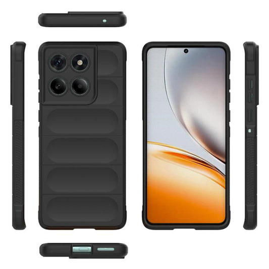 Etui na Motorola Edge 60 Fusion / Edge 60, Techsuit, Magic Shield, czarne