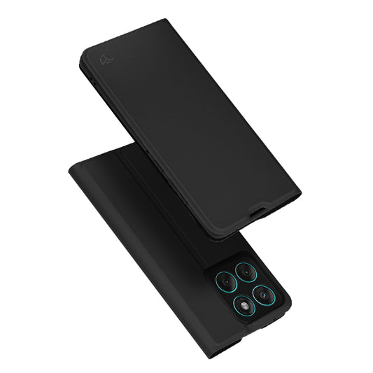 Etui na Motorola Edge 60 Fusion / Edge 60, Techsuit, Magskin Book, czarne