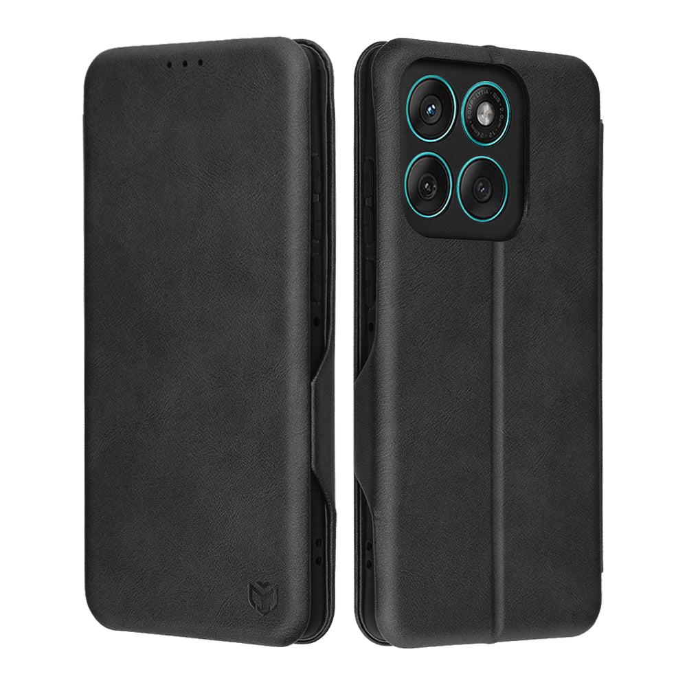 Etui do Motorola Edge 60 Fusion / Edge 60, Techsuit, Safe Wallet Plus, czarne