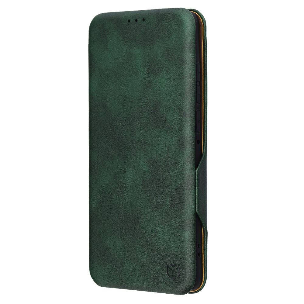 Etui na Motorola Edge 60 Fusion / Edge 60, Techsuit, Safe Wallet Plus, Zielony