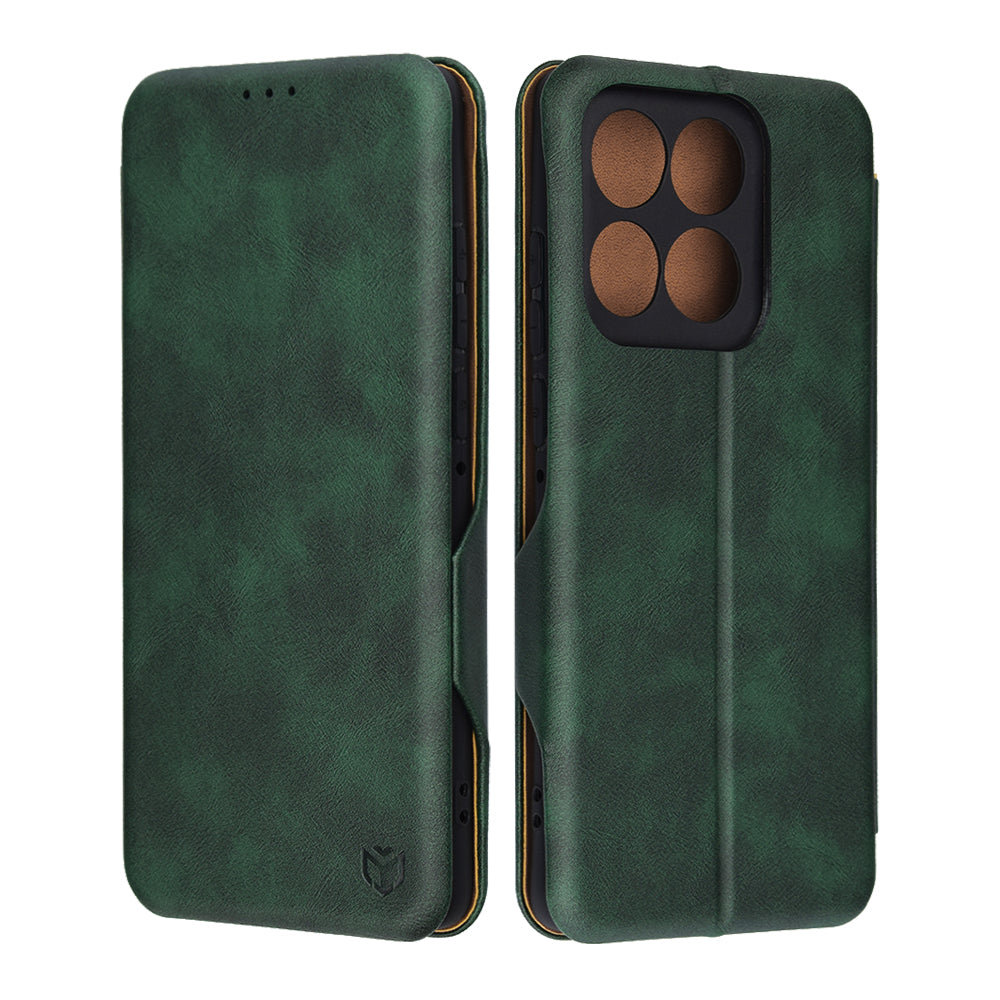 Etui na Motorola Edge 60 Fusion / Edge 60, Techsuit, Safe Wallet Plus, Zielony