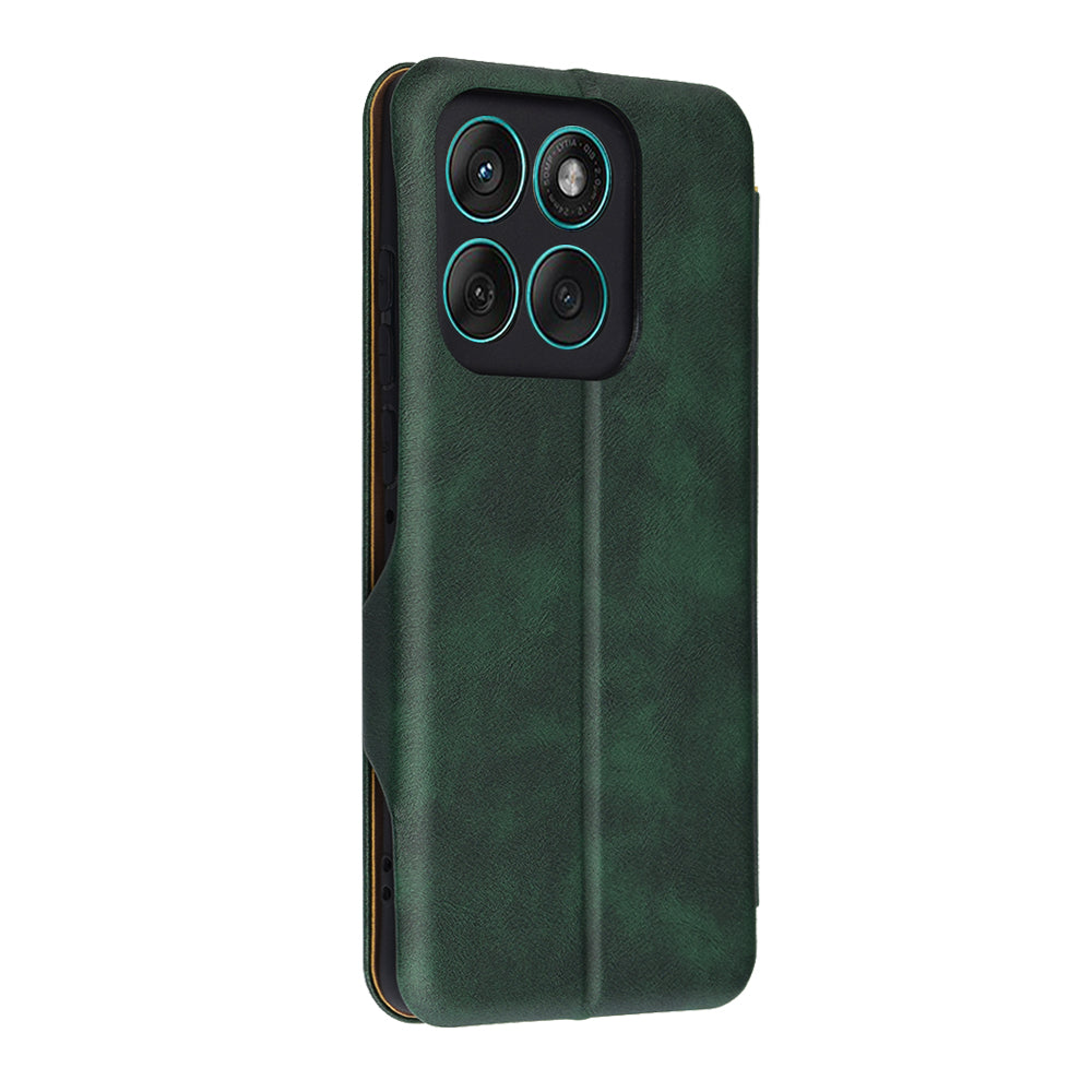 Etui na Motorola Edge 60 Fusion / Edge 60, Techsuit, Safe Wallet Plus, Zielony